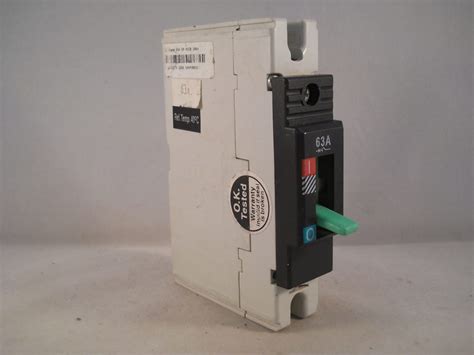 Wylex MCCB 63 Single Pole Breaker 63A G Frame NHGPCB631 Willrose