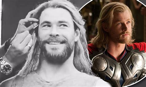 Chris Hemsworth Hair Thor