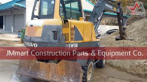 Volvo Excavator EW55B Tradekorea