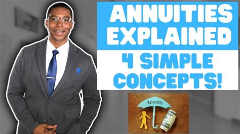 Annuities Explained In 4 Simple Concepts Youtube