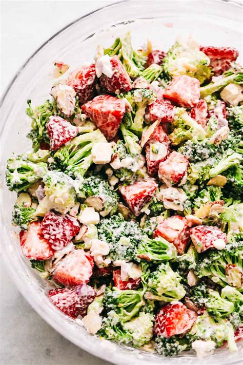 Creamy Strawberry Broccoli Salad The Recipe Critic