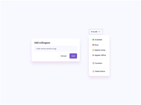 Dribbble Day 1522 Set Status UI Design Png By Ildiko Gaspar