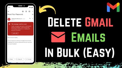 How To Delete Gmail Emails In Bulk Youtube