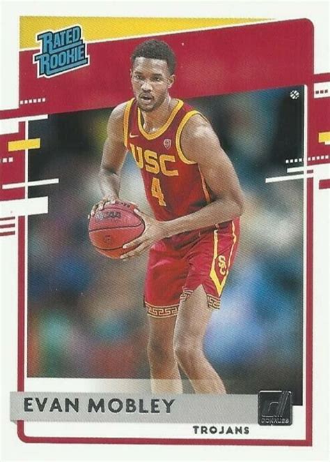 Evan Mobley Chronicles Draft Picks Donruss Rated Rookie Price