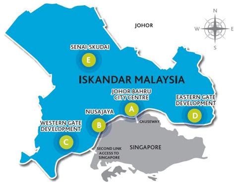 Map of Iskandar Malaysia | Download Scientific Diagram