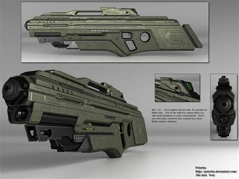 Blaster rifle by peterku on DeviantArt