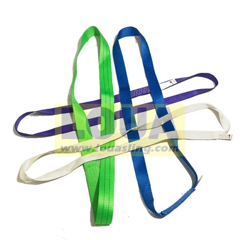 Custom Made Single Ply Endless Webbing Sling Pipeline Lifting Belt