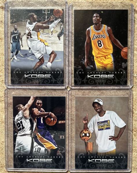 NBA Kobe Bryant Lot 4 Cards Kaufen Auf Ricardo