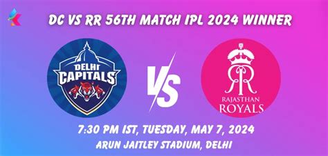 Dc Vs Rr Today Toss And Match Prediction 100 Sure Who Will Win