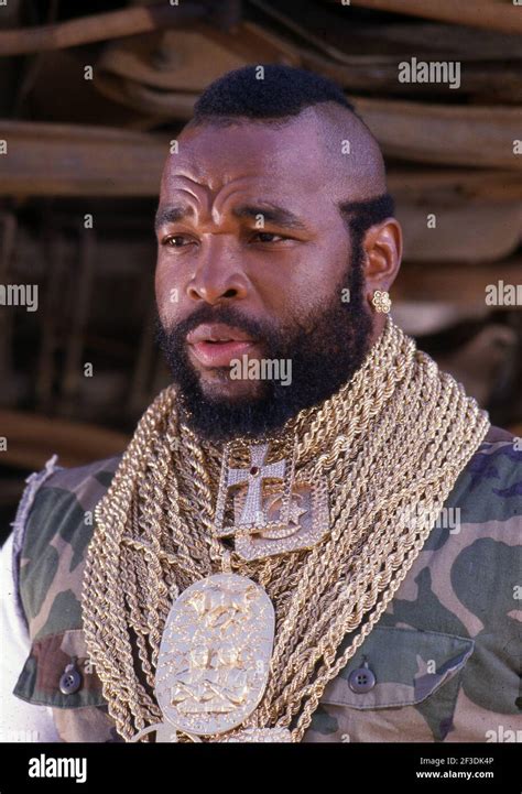 Mr T Circa 1980s Credit Ralph Dominguezmediapunch Stock Photo Alamy