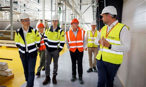 Danish Minister Visits Hysynergy Facility Discusses Green Fuels And