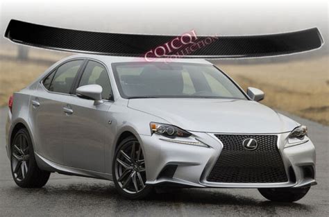 Carbon Fiber Roof Spoiler Lexus 14~20 Is Sedan Is200t Is250 Is300 Is350 F Sport Ebay