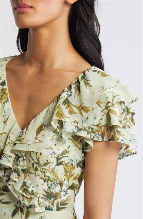 Chelsea28 Floral Faux Wrap Dress Nordstrom