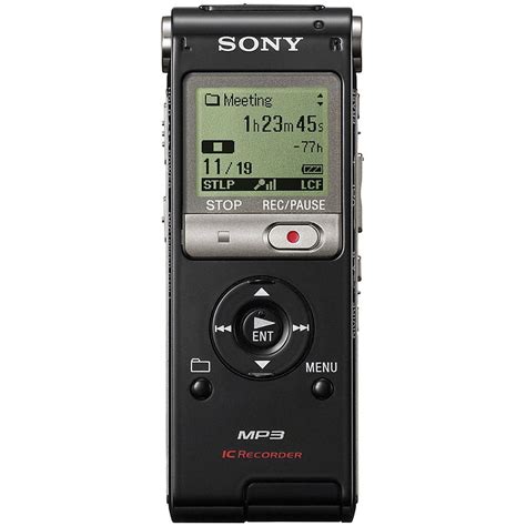 Sony Icd Ux300 Digital Voice Recorder Icdux300 Bandh Photo Video