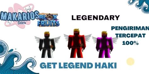 Beli Jasa Joki Get Legendary Haki Blox Fruits Roblox Terlengkap Dan