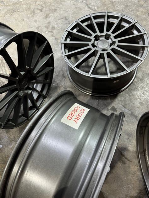 Tsw Rotary Forge 19 Inch Rims 5x112 Car Accessories Tyres And Rims On