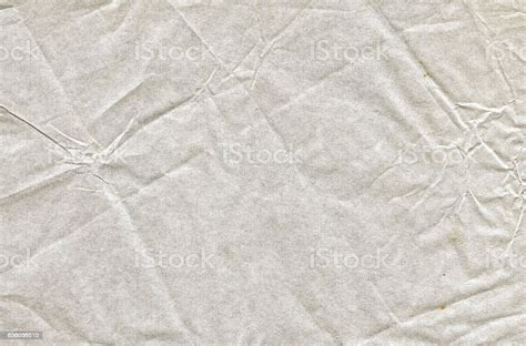 Crumpled Brown Paper Textured Background Stock Photo Download Image