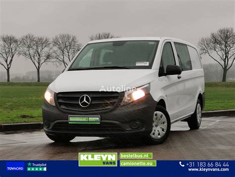 Ma Y Samoch D Dostawczy Mercedes Benz Vito L Dubbel Cabine Nav Na