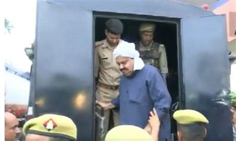 Gangster Turned Politician Atiq Ahmad Being Taken Back To Sabramati Jail Amid Tight Security