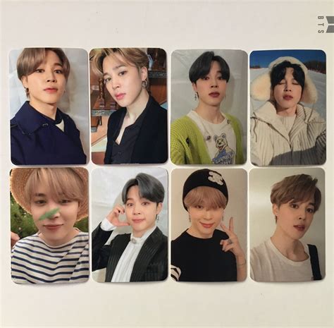 BTS Jimin Photocards Pcs Etsy