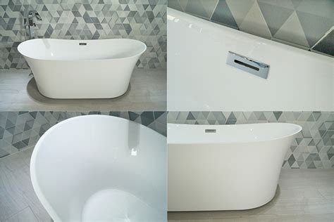 Double slipper tubs | acrylic freestanding bathtub | Kobiabath