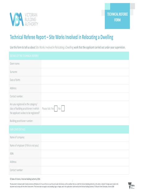 Fillable Online Technical Referee Report Relocating A Dwelling Final