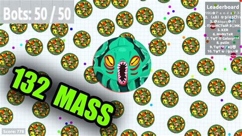 Agar Io BIGGEST HACK 50 FREE 132 MASS BOTS GAMEPLAY 1000 IN