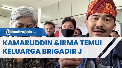 Kamaruddin Simanjuntak Dan Irma Hutabarat Temui Keluarga Brigadir J