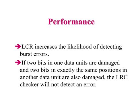 Computer Networks Error Detection And Correction Ppt