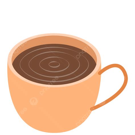 Gambar Cawan Kopi Dingin Coklat Minuman Dingin Kopi Cangkir Png Dan