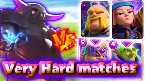 Go Top1 With Very Hard Matches Pekka Deck🤣🤣🤣 Clash Royale Youtube