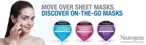 Neutrogena Ageless Boost Hydrogel Recovery Mask 30 Ml X 12 Uses