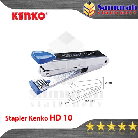 Stapler Kenko Hd 10 Mesin Staples Tangan Hd10 Kecil Alat Strapler