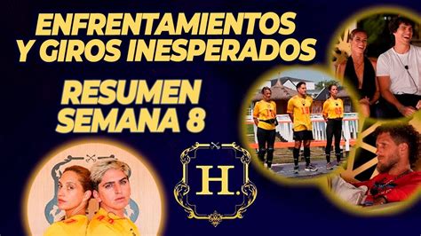 ENFRENTAMIENTOS Y GIROS INESPERADOS EN LA SEMANA 8 DE EL HOTEL DE LOS