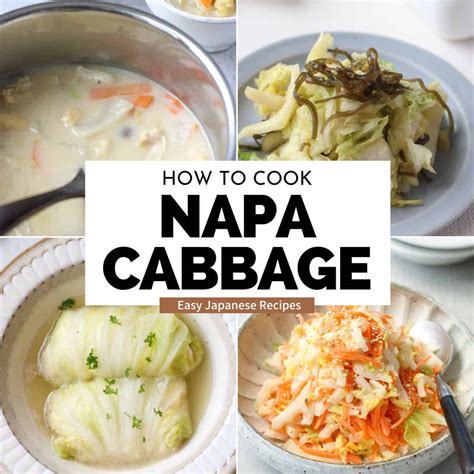 How To Cook Napa Cabbage And 5 Easy Japanese Recipes Chef Ja Cooks