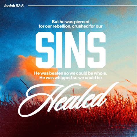Isaiah 53:1-6 Who hath believed our report? and to whom is the arm of ...