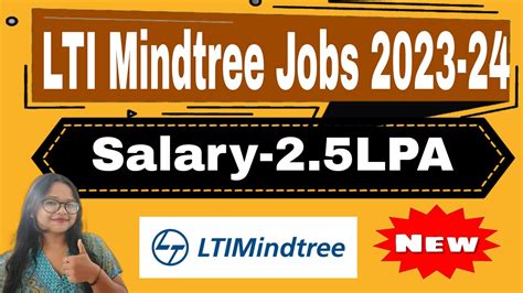 LTIMindtree Jobs India 2023 2024 Off Campus Hiring Drive Apply