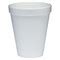 Dart Disposable Hot Cup Oz White Foam Pk J Zoro