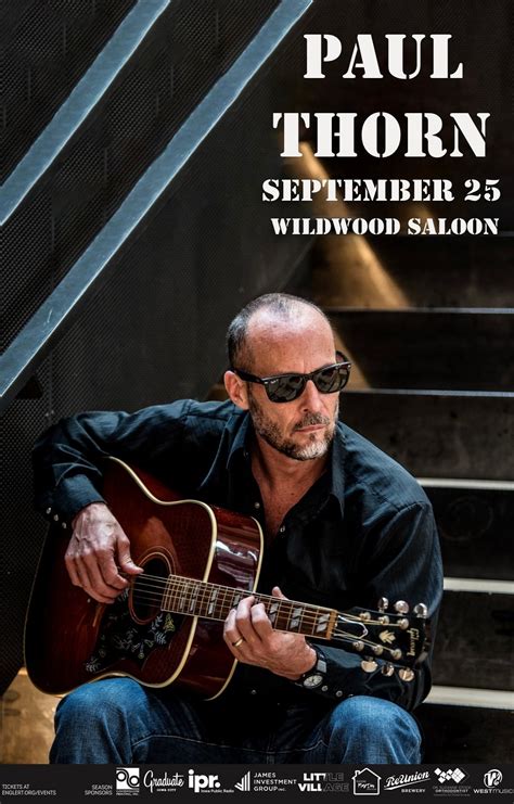 Paul Thorn At Wildwood Tickets At Wildwood In Iowa City By Wildwood Tixr