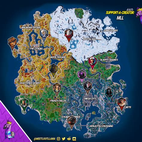 Updated All Npc Locations In C4 S2 🧍 Rfortnitebr