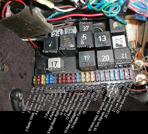 Mk1 Golf Relay Layout Wiring Diagrams