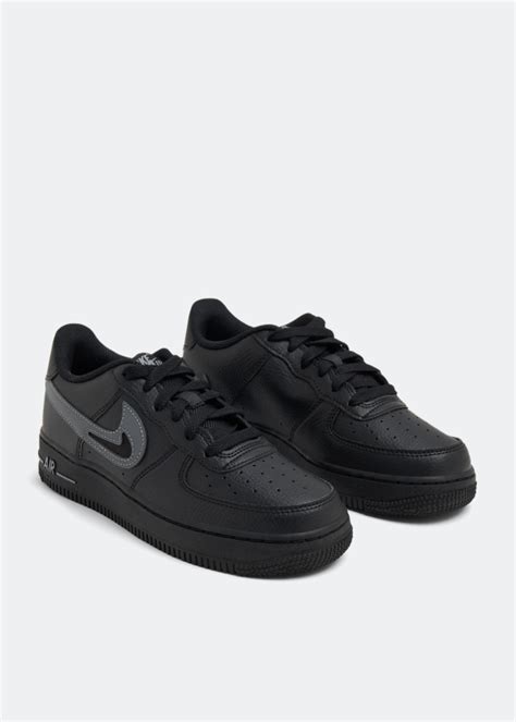 Nike Air Force 1 sneakers for Kids Unisex - Black in UAE | Level Shoes