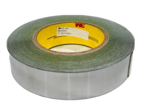 3m 420 Lead Foil Tape 1 1 4 Width X 36 Yd Length Dark Silver 6 8mil Thickness Ebay