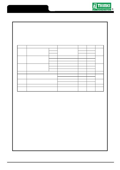 TIP120 Datasheet 2 4 Pages THINKISEMI ThinkiSemi Mature NPN