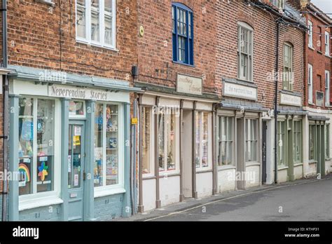 Staithe Street In Wells Next The Sea Norfolk Stock Photo Alamy