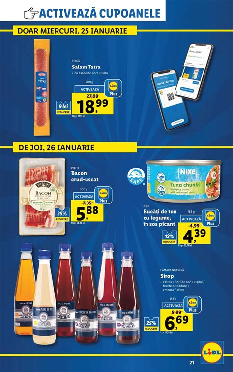 Oferte Saptamanale Lidl Plus De Luni Ianuarie Promotii Lidl