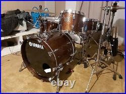 Yamaha Birch Custom Absolute Drum Set Used Drum Sets