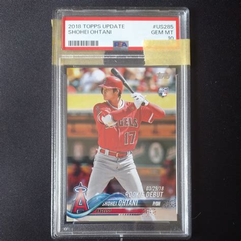 Yahooオークション Psa10 2018 Topps Update Shohei Ohtani 大谷翔