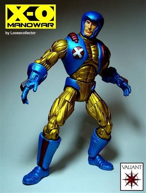 X O Manowar Valiant Custom Action Figure In 2023 Custom Action