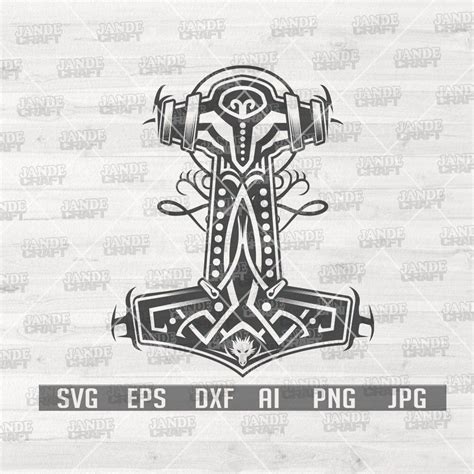 Viking Hammer Svg Viking Svg Vikings Png Hammer Svg Etsy In 2022